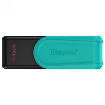 Kingston 128 GB USB3.2  DATA TRAVELER EXODIA SIYAH/TURKUAZ (DTXS/128GB)