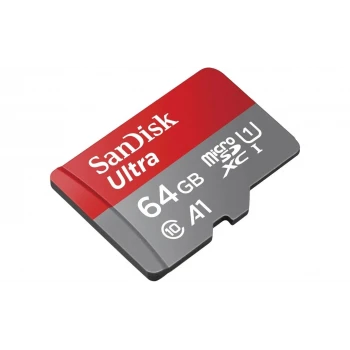 SanDisk Ultra UHS I 64GB 140/MB/s MicroSD Card SDSQUAB-064G-GN6MN