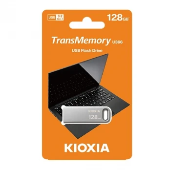 Kioxia TransMemory U366 LU366S128GG4 128 GB USB 3.2 Gen 1 Flash Bellek metal