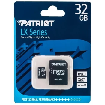 Patriot  32GB LX SERIES UHS-I ADPT MicrosdHc Kart (PSF32GMCSDHC10)