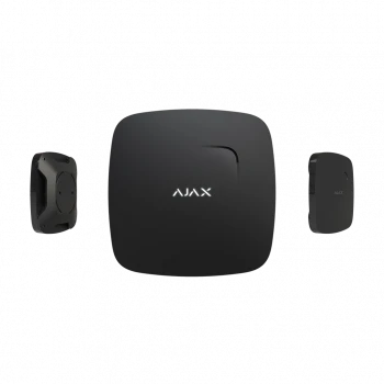 AJAX  Fire Protect, Kablosuz, Isı ve Duman Dedektörü, SİYAH
