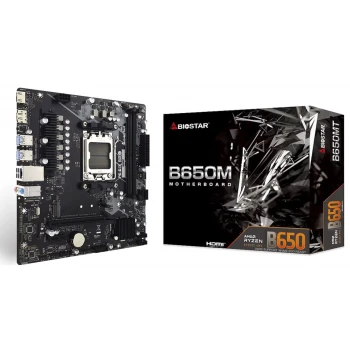 Biostar B650MT AMD AM5 DDR5 Micro ATX Anakart