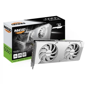 Inno3D RTX5060Ti 8GB Twin X2 OC White 128Bit GDDR7