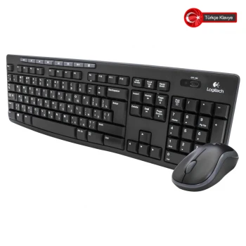 LOGITECH MK270, 920-004525, Kablosuz, Türkçe Q, Klavye Mouse Set