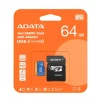 ADATA Premier 64GB Micro SDHC U1/C10 AUSDX64GUICL10A1-RA1