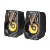 Mikado Glare MD-S23 6 W 1+1 Hoparlör RGB Aydınlatma, USB, Siyah Kasa, Speaker