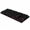 GAMDIAS HERMES-E2, USB Kablolu, İngilizce,  Rainbow Backlight, Blue Mekanik Switch, Gaming Klavye