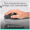 LOGITECH 910-007562, MX MASTER 4, Siyah, Bluetooth, 8000dpi, Lazer, 8 Tuşlu, USB-C den şarj edilebilir, Mouse
