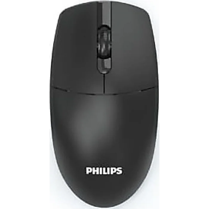 PHILIPS SPK7347B, Siyah, USB Nano 2,4Gh Kablosuz, 1200dpi, Optic, 3 Tuşlu, Mouse