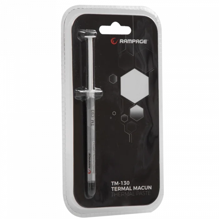 Rampage Tm-130 1gr 1.63w/m. Slim Tüp Termal Macun-K Gri