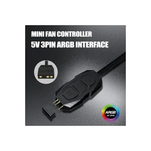 SNT Energy SNT AR-01 ARGB Kontrolcü Controller Denetleyici 5v 3pin SATA Güç Beslemeli 1 Port