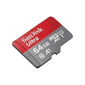 SanDisk Ultra UHS I 64GB 140/MB/s MicroSD Card SDSQUAB-064G-GN6MN