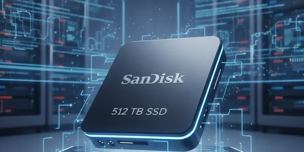 SanDisk’ten 512TB SSD Teknolojisi: Hedef 2027