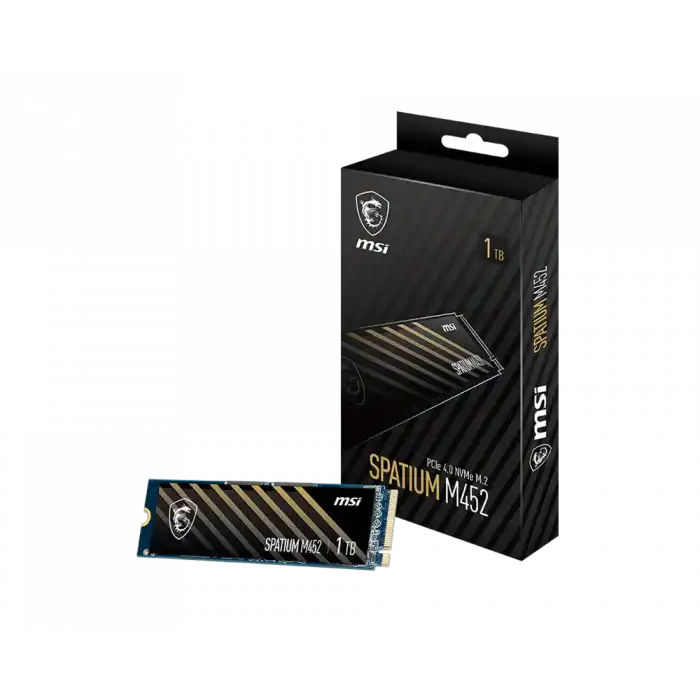 1TB MSI SPATIUM M452 PCIE 4.0 NVME M.2