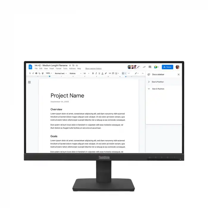 21.5 LENOVO ThinkVision S22-4e 64CBKAT6TK FHD IPS