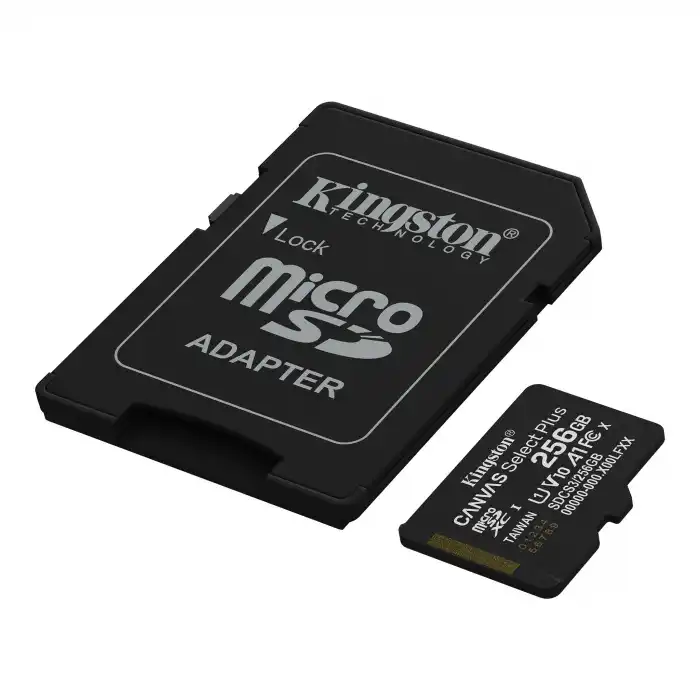 256GB KINGSTON MICROSD CANVAS SELECT PLUS A1 SDCS3/256GB