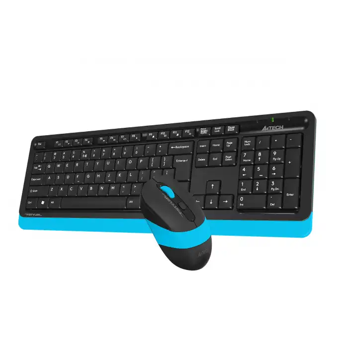 A4 TECH FG1010 Q 2.4 GHZ USB MAVİ KLAVYE+MOUSE KABLOSUZ SET