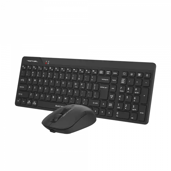 A4 TECH FG2300 Q SILENT 2.4 GHZ AİR2 SİYAH KLAVYE+MOUSE
