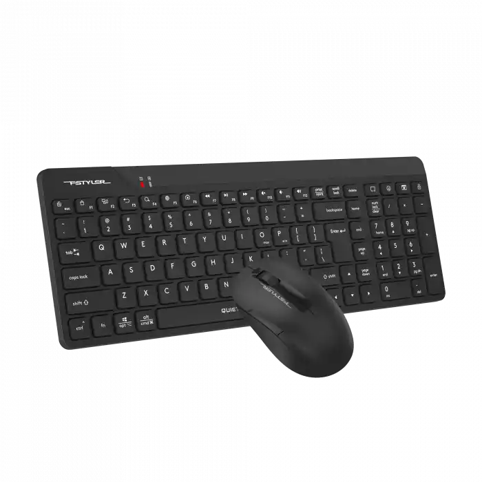 A4 TECH FG2300 Q SILENT 2.4 GHZ AİR2 SİYAH KLAVYE+MOUSE