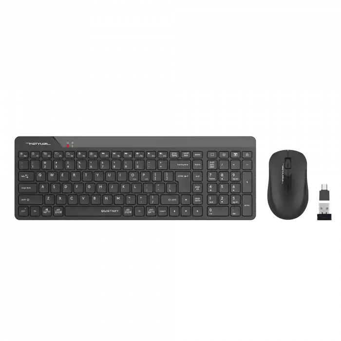 A4 TECH FG2300 Q SILENT 2.4 GHZ AİR2 SİYAH KLAVYE+MOUSE