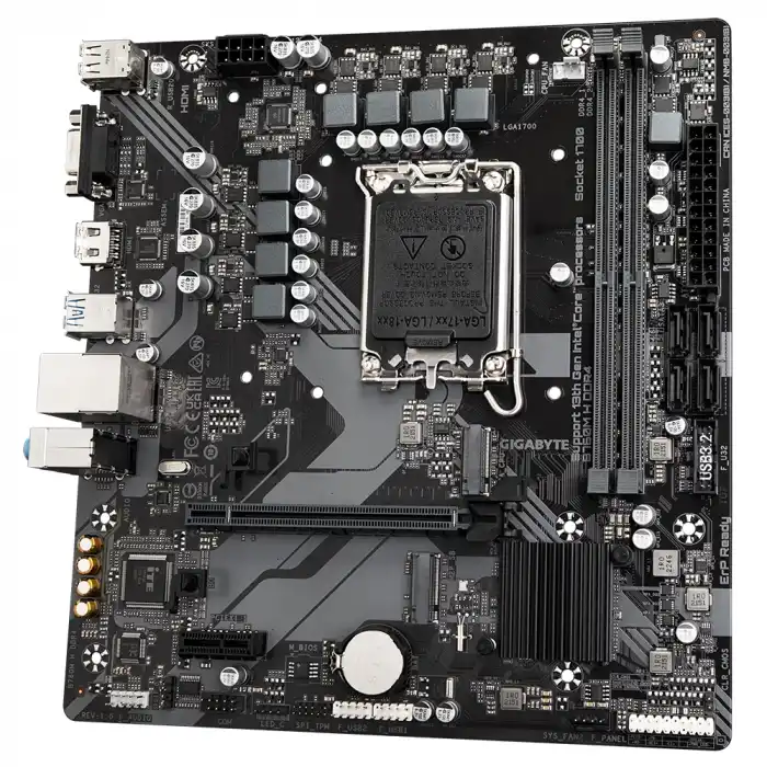 GIGABYTE B760M H DDR4 M.2 HDMI MATX 1700P
