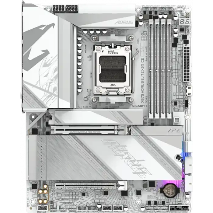 GIGABYTE X870 A ELITE X ICE AMD ANAKART