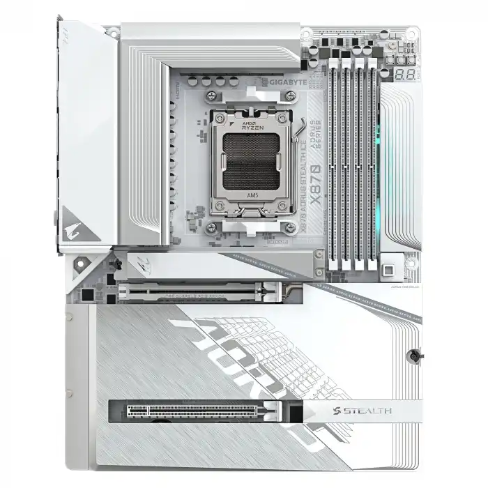 GIGABYTE X870 AORUS STEALTH ICE DDR5 8000Mhz HDMI/DP ATX AM5