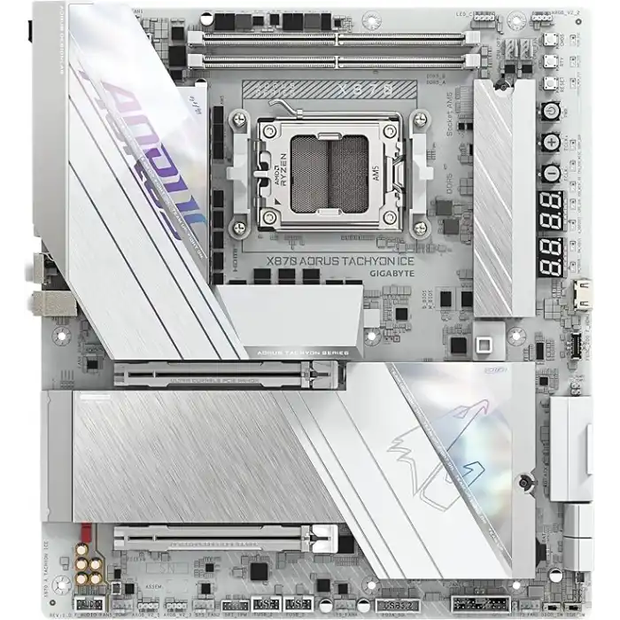 GIGABYTE X870A AORUS TACHYON ICE DDR5 8400Mhz HDMI/DP E-ATX AM5
