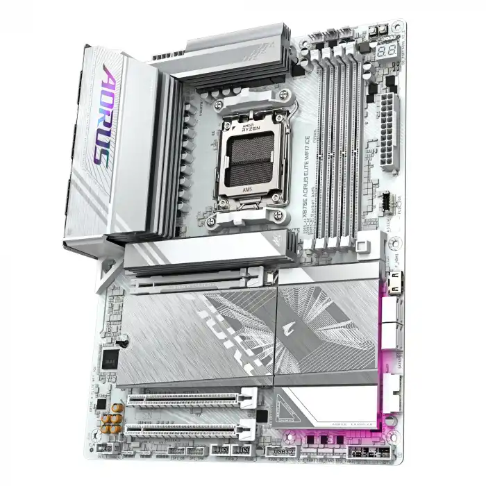 GIGABYTE X870E-A-ELTWF7ICE AORUS ELITE WIFI7 ICE DDR5 M.2 HDMI DP ATX AM5