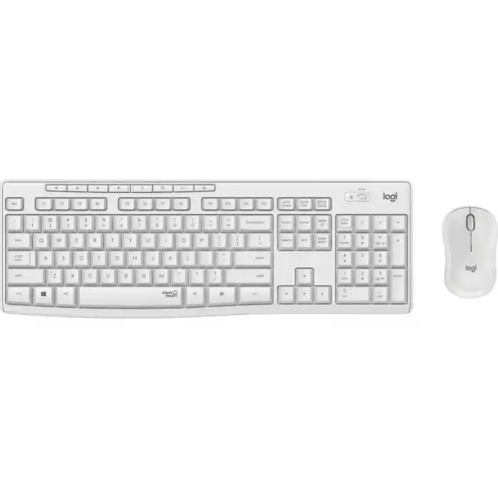 LOGITECH MK295 Beyaz, 920-010089, Kablosuz, Türkçe Q, Klavye Mouse Set