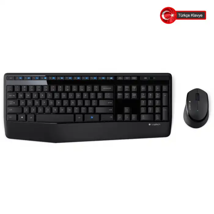 LOGITECH MK345, 920-006514, Kablosuz, Türkçe Q, Klavye Mouse Set