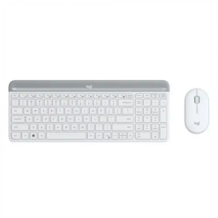 LOGITECH MK470 Beyaz, 920-009436, Kablosuz, Türkçe Q, Klavye Mouse Set