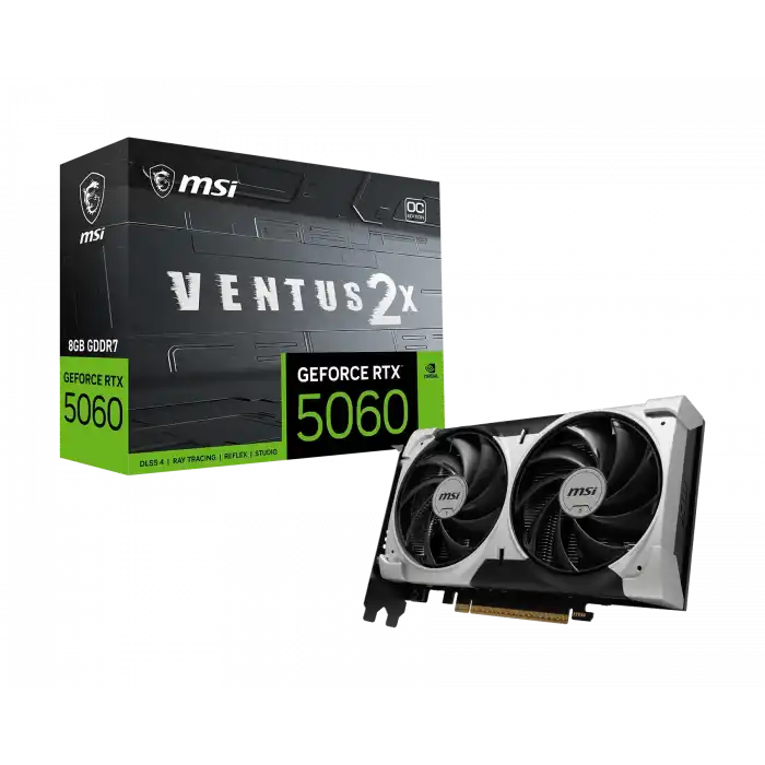 MSI GEFORCE RTX 5060 8G VENTUS 2X OC V1