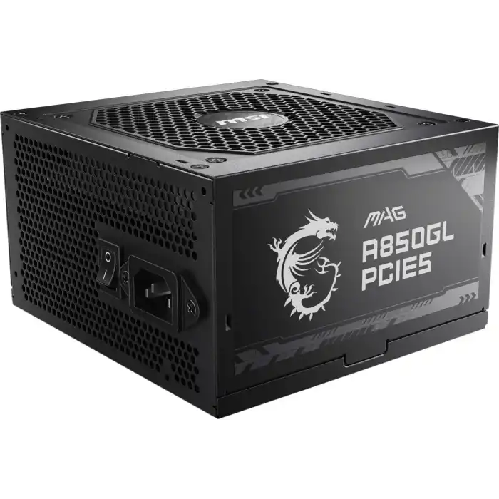 MSI MAG A850GL PCIE5 850W 80+ GOLD PSU FULLMODULAR
