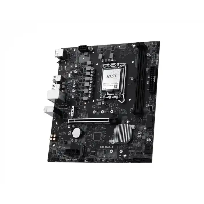 MSI PRO B860M-E DDR5 6400MHz(OC) 1851P mATX