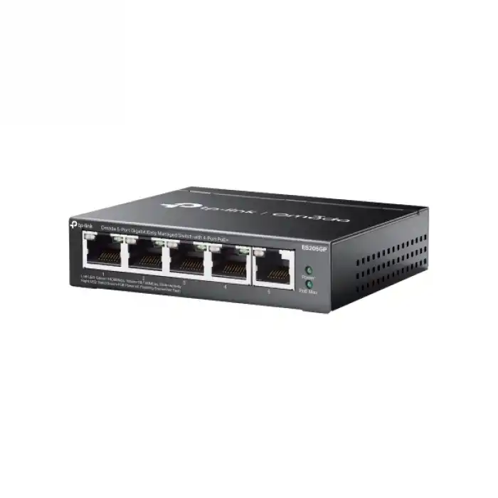 TP-LINK OMADA ES205GP 5PORT YÖNETİLEBLR 65W POE