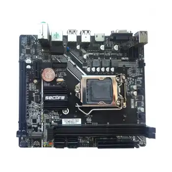 SECLIFE H81 H81DA1 1150P DDR3 SES GLAN HDMI/VGA SATA3 USB3.0 mATX