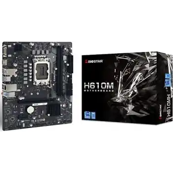 Biostar H610MHP 2.0 Intel 1700p DDR4 3200 HDMI VGA M2 mATX