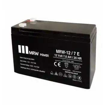 Mrw Power Mervesan MRW-12/7(EKONOMIK) 7 AH Markalı Kurşun Asit Kuru TİP Akü