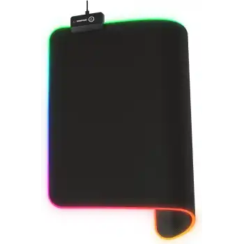 Rampage BLITZ RGB M MP-23 Siyah 252*328*3mm RGB Ledli Gaming Mouse Pad