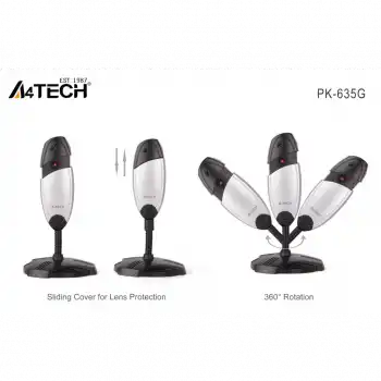 A4 TECH PK-635G 480P Dahili Mikrofonlu USB WEBCAM