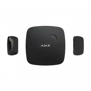 AJAX  Fire Protect, Kablosuz, Isı ve Duman Dedektörü, SİYAH
