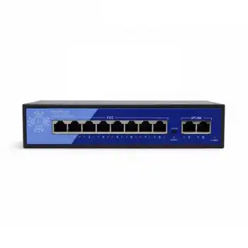 EZCOOL EZ-08PSE 8PORT 8FE+2FE 120W MEGABİT POE SWİTCH