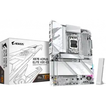 GIGABYTE X870 A ELITE X ICE AMD ANAKART