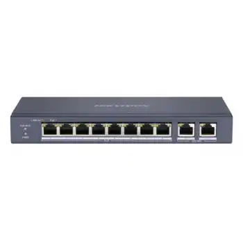 HIKVISION DS-3E0310P-E/M 8XFE+2XFE MEGABİT YÖNETİLEMEZ 65W POE SWİTCH