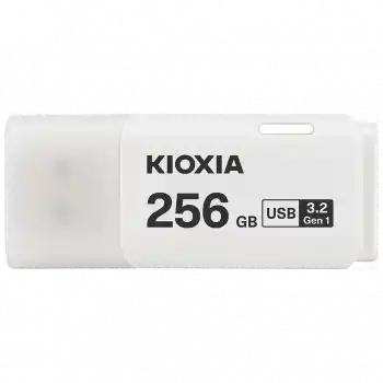 KIOXIA U301W 256GB USB 3.2 Gen1 TransMemory Flash Disk (Beyaz)