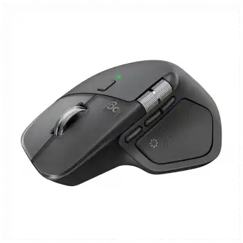 LOGITECH 910-007562, MX MASTER 4, Siyah, Bluetooth, 8000dpi, Lazer, 8 Tuşlu, USB-C den şarj edilebilir, Mouse