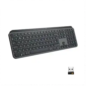 LOGITECH MX Keys S, 920-011594, Bluetooth, Türkçe Q, Multimedya, Gelişmiş Aydınlatmalı, Klavye