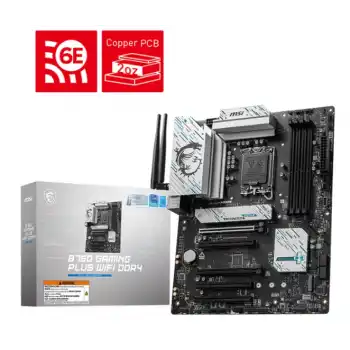 MSI B760 GAMING PLUS WIFI DDR4 M.2 ATX 1700p