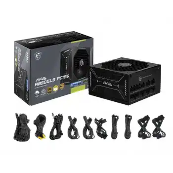 MSI MAG A850GLS PCIE5 850W 80+ GOLD FULL MODÜLER
